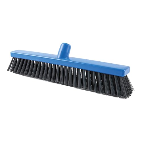 1 Stück Hygoclean Besen | PPN, detektierbar, blau, L: 40cm, B: 5cm, H: 8cm, Besen, Zimmerbesen, Staubbesen