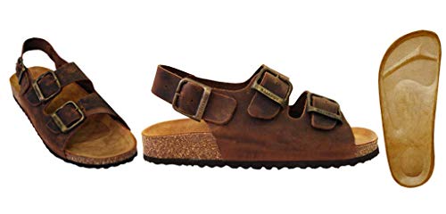 15024 - Sandali bio Sprinter con Tre Fibbie, (43)