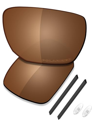 Image of SAUCER Premium Replacement Lenses & Rubber Kits for Oakley Ejector OO4142 | UV400 Protection, Anti-Scratch, Precise Fit