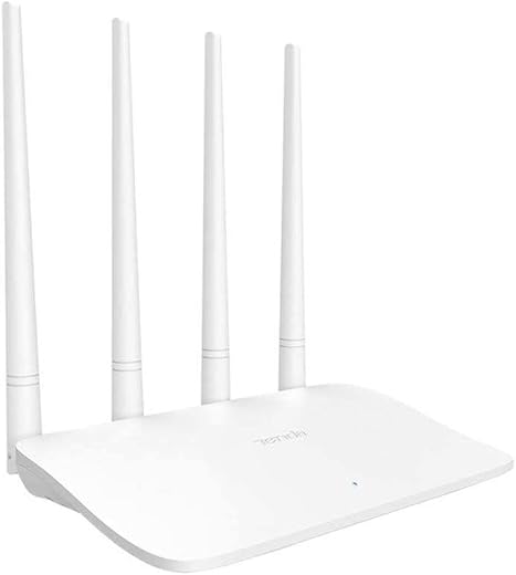 Tenda F6 V4.0 Wireless N300 Easy Setup Wi-Fi Router 300 (White, Not a Modem)