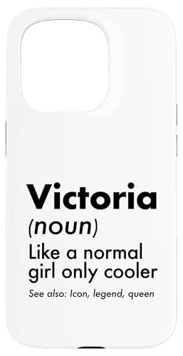 Victoria Like A Normal Girl Only Cooler Queen ���O �X�}�z�P�[�X iPhone 15 Pro �p