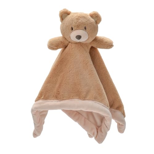 Image of Baby Bear Security Blanket, Soft Loveys for Babies, Lovey for Newborn Boys and Girls, Gender Neutral Security Blanket with Stuffed Animal, Baby Snuggle Toy