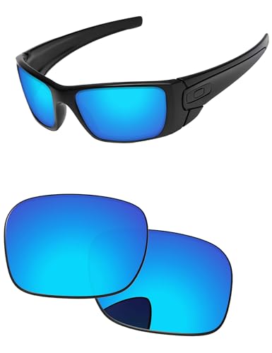 Image of Replacement Lenses for Oakley Fuel Cell OO9096 60mm Sunglass - Precision Fit, UV Block & Impact Resistant