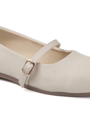 Image of TRYME Trendy Comfortable Mary Jane Ballet Bellies Shoes for Women and Girls