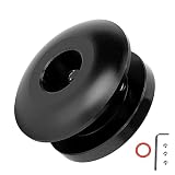 Fydun Element Ustalający Buta Gałki Zmiany Biegów Ogranicznik Shifter Adapter Ogranicznik Klamry z Głowicą Zmiennoprzecinkową Uniwersalny do Samochodu(czarny)