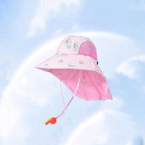 Sombrero para el sol para niños ligero con solapa trasera para máxima protección 5