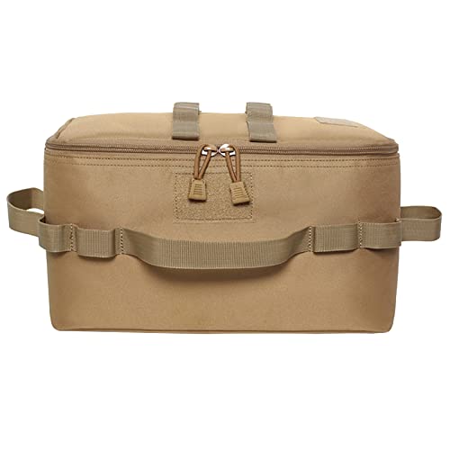 VOCUE Bolsa de almacenamiento para acampar al aire libre, bolsa de herramientas de gran capacidad, recipiente para utensilios de cocina, organizadores de utensilios de cocina