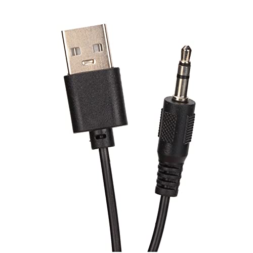 YUYTE Altoparlante per Computer, Altoparlanti Desktop Stereo Cablati, qualità del Suono Surround a 360 °, per Computer TV con Alimentazione USB, Spina da 3,5 Mm