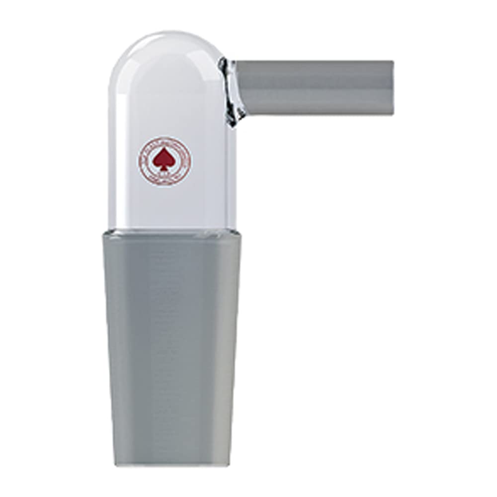 Adaptateur de compression en verre borosilicaté 29/42 avec bras à angle droit