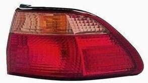 1998-2000 HONDA ACCORD SEDAN; LENS & HOUSING NEW REPLACEMENT TAIL LIGHT RIGHT HAND TYC 11-5039-01