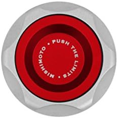 Mishimoto MMOFC-MITS-RD Oil Filler Cap Compatible With Mitsubishi Red