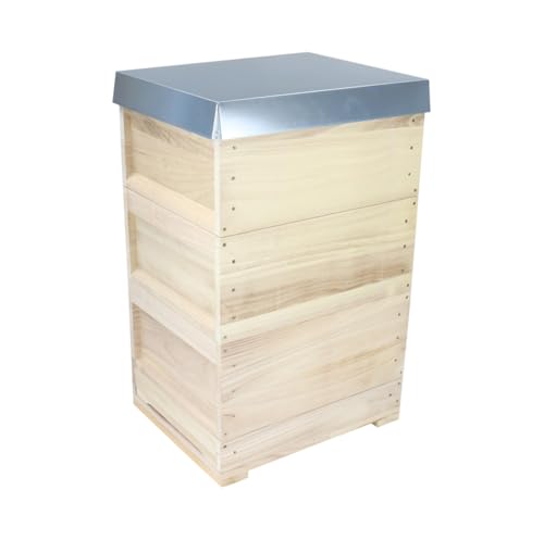 Zanderbeute aus Massivholz nach Dr. Liebig Einfachbeute Komplettbeute Imkerei Bienen, exkl. Rähmchen
