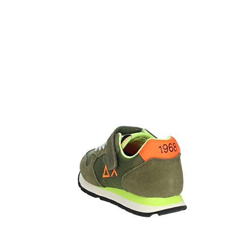 SUN68 Sneaker Bambino Boy's Tom Fluo Nylon Verde