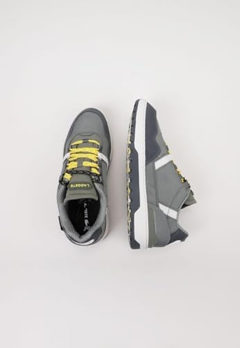 Lacoste Men's T-Clip Winter 223 1 SMA Trainers, Green, 7 US | Image 6