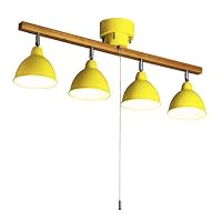 Amazon.co.jp : シーリングライト led 天井照明 照明器具 北欧 4灯