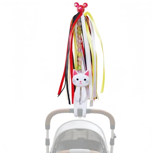 Stroller Flag with Clip for Theme Parks High Visibility Stroller Finder Accessory Identifier Tag to Spot Your Stroller Fast in Crowds at Theme Parks Zoos