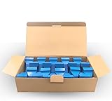 Tinkeep Flooring Spacers 20pack Laminate Wood Flooring Tools Compatible w/Vinyl Plank, Hardwood & Floating Floor Installation etc,Hardwood Flooring w/1/4 & 1/2 Gap (Blue)