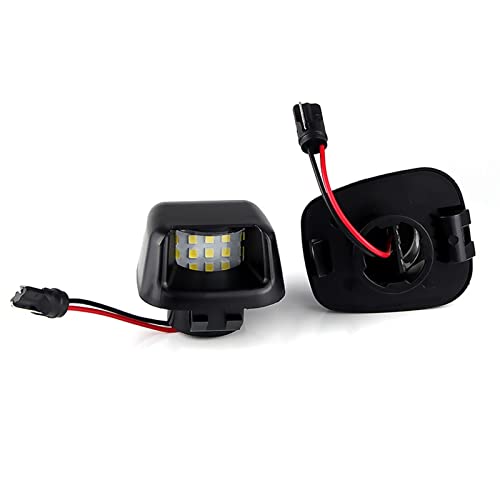 Luz de matrícula 6000k para Nissan Navara Frontier D40 y Suzuki Equator 2 piezas 6