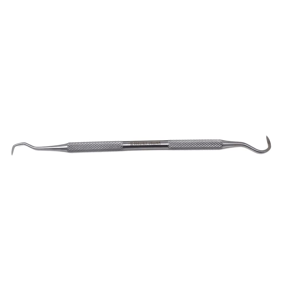 Double Ended Dental Scaler U15-30 Made of Stainless Steel Reusable Tool Plaque Tartar Remover Pick Suitable for Professional