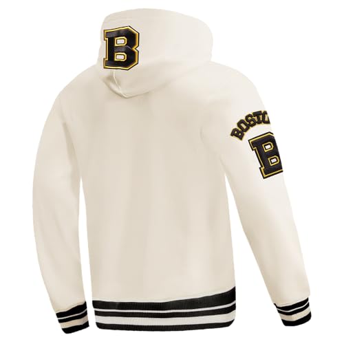 Image of Pro Standard Men's NHL Retro Classics Brushed Back French Terry Pull Over Hoodie