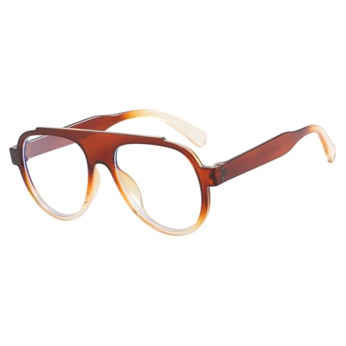 Lunettes de soleil pilote anti-UV400 protégeant vos yeux sur la route avec un grand cadre tendance