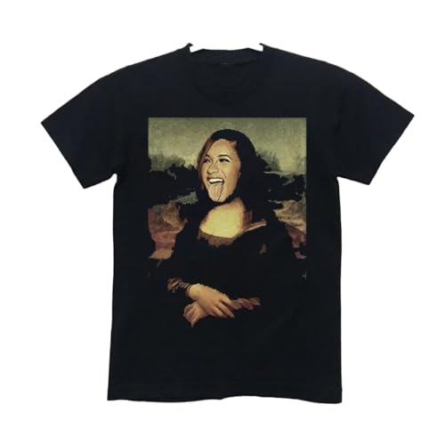 Image of KSWYAAK Cardi B Shirt 80s Album Gift for Fans Unisex ShirtBlackS