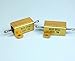 (F #68) 2pcs RCD 10 Ohm Î© 25 Watt 1% Wire Wound Aluminum Body Power Resistor