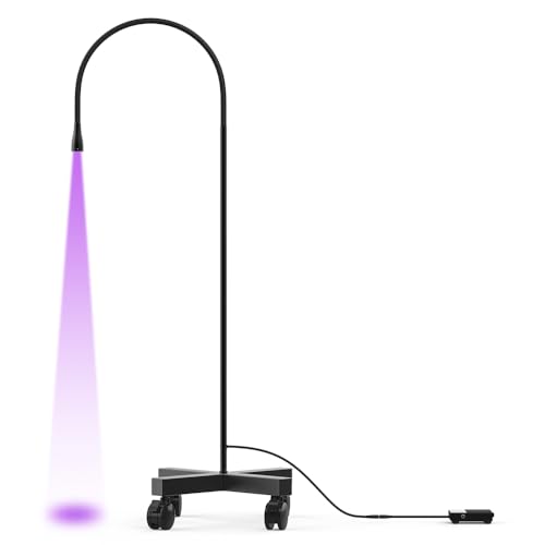 Light for Lash Extension, 5W Eyelash Extension Light with Foot Pedal Control - For Professional Lash Technicians