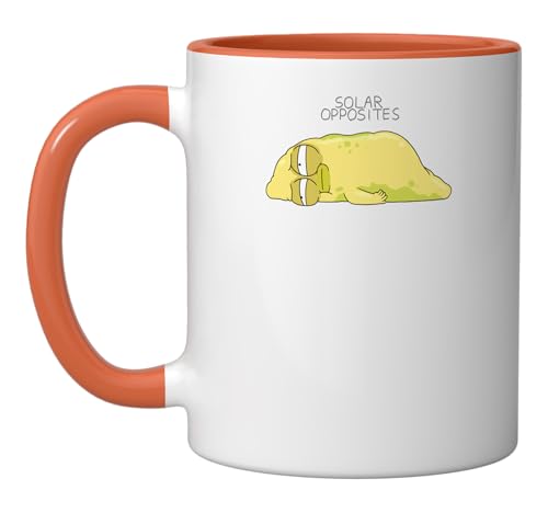 Solar Opposites The Pupa Taza de Cerámica Naranja miniatura 1