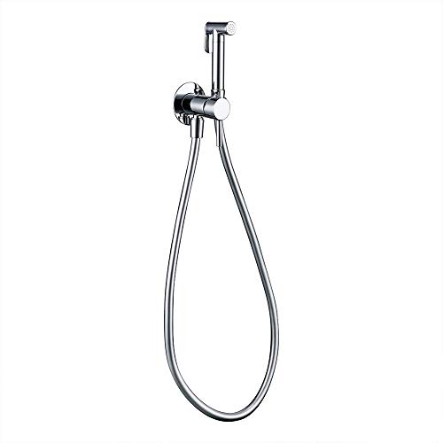 XYIANG Faucets,Water-Tap Bath Shower Systems Wall Mounted Bidet Sprayer, Handheld Hot and Cold Water Bathroom Bidet Faucet Toilet Sprayers for Shower/Chrome