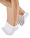 CALZITALY 6 Paires de Chaussettes Unisexe en Microfibre | Blanc, Noir, Naturel | 35/40, 41/46 | Fabriqué en Italie (35-40, Blanc)