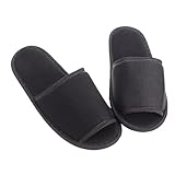 PLAFOPE Faltbare Hausschuhe für Reisen und Zuhause mit Rutschfesten Sohlen Leicht Tragbar für Hotels Spa und Sanitäranlagen