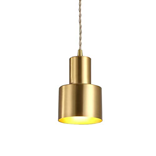 Suspension laiton E27 pour en finir avec les pièces sombres et sans charme
