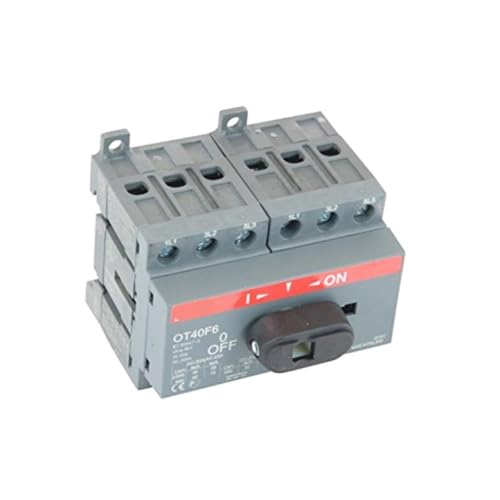 Sectionneur OT40F6 triphasé interrupteur de protection moteur rail DIN