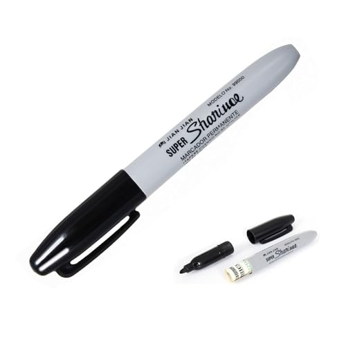 CONGGUAN Mageeki Fake Pen Diversion Safe Real Pen Hidden Safe Realistic Marker with Secret Compartment For Small Valuables Portable Diversion Safe Ideal for Travel