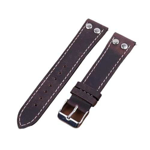 Bracelet de montre en cuir à dégagement rapide pour changer sans outil