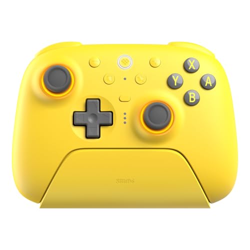 Ultimate 2 Bluetooth Controller for Switch/Switch 2 ve Windows PC, Tmr Joystick'li Switch Pro Kumandası, Değiştirilebilir Hall Efekti/Dokunmatik Tetikleyiciler, Titreşim ve Hareket Kontrolü