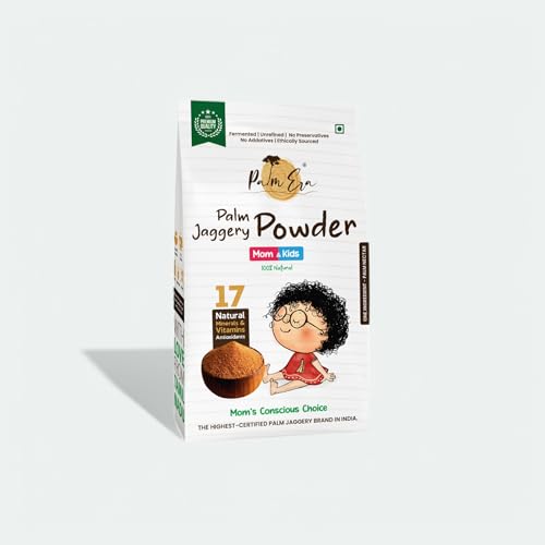 Image of Palm Era Mom & Kids Palm Jaggery Powder, 900G Natural Sweetener | Gentle On Tummies | Pure, Unrefined & Chemical-Free