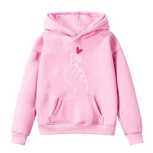 Sweat à capuche enfant chaud et doux pour l'école et les sorties décontractées en plein air