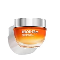 Biotherm Aquasource+ Vitamin Glow Gel, feuchtigkeitsspendendes Pflegegel mit 2500mg Vitamin B3, Astaxanthin & Biotech Plankton, für strahlende, reine Haut und ebenmäßigen Teint
