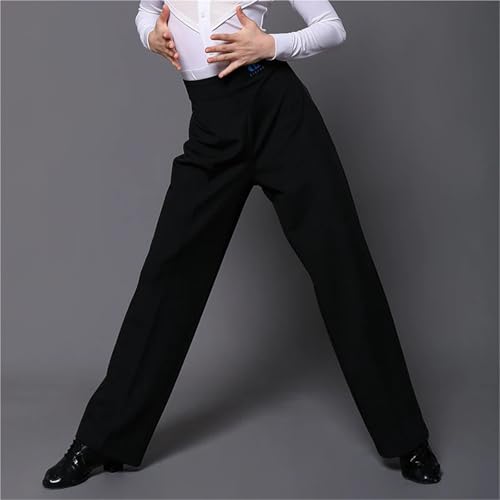 Pantalon danse moderne compétition garçon confortable sans pli