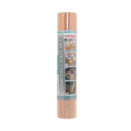 Con-Tact Brand Cork Roll, Self-Adhesive, 12" x 4'