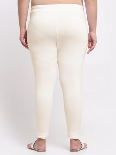 Image of Soft Cotton Ankle Lenght Solid Regular and Plus 35 Colours Leggings for Womens and Girls (Sizes :- M to 6XL)