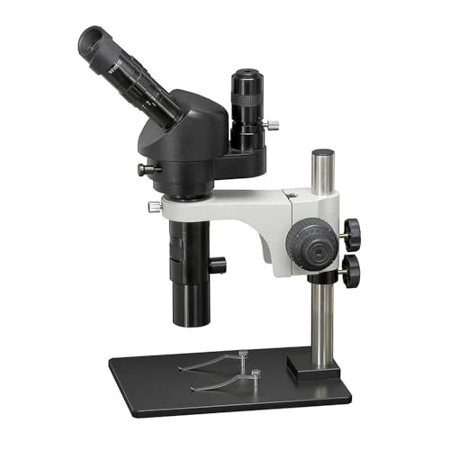 Microscope 14X-90X Continuous Zoom Monocular Trinocular Microscope Coaxial Illumination Fit for Observation Microscopic Surface of The Object