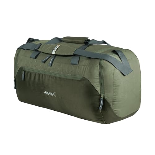 Image of Emmi Radiant Duffle Bag 70 L|Travel Bag for Men and Women |Weekend Holiday and Gym |Sustainable and Durable Cabin Bag|Water Repellent |18 Months Warranty