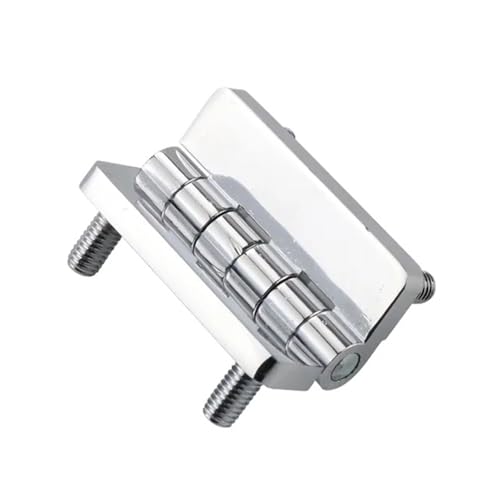 Charnière industrielle alliage de zinc de 2 pouces finition chrome