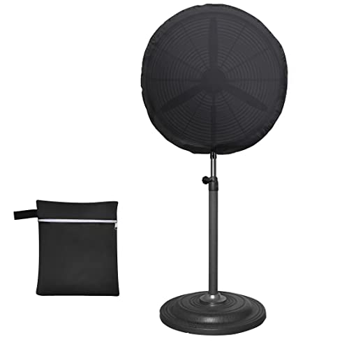 VEGARD Industrial Fan Cover, Outdoor Fan Cover, Heavy Duty Waterproof&Dustproof Cover for 24" Wall Mount Fan, Pedestal Fan and Outdoor Fans,Suitable for indoor and outdoor VEGARD Industrial Fan Cover, Outdoor Fan Cover, Heavy Duty Waterproof&Dustproof Cover for 24" Wall Mount Fan, Pedestal Fan and Outdoor Fans,Suitable for indoor and outdoor