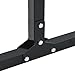 vidaXL Dip Stations 2 pcs Height Adjustable 34.8/38.8 in Steel