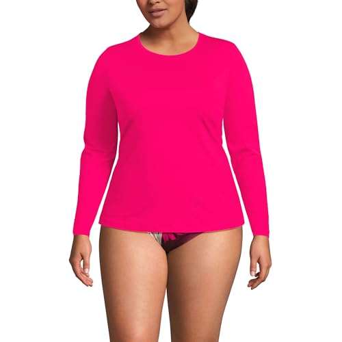Lands' End Women's Sunshade UPF 50 Long Sleeve Rash...