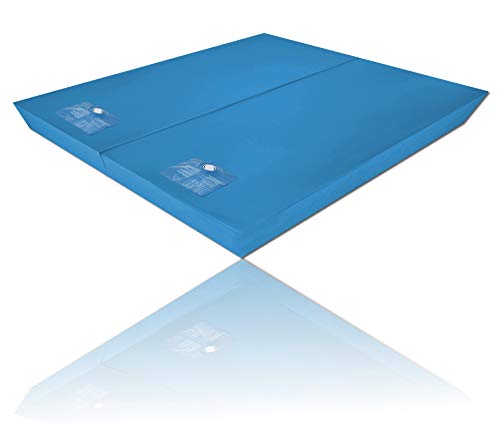 Wasserbetten1a - Base de agua doble para colchón (vinilo, solo incluye una mitad), 200 x 200 cm F5